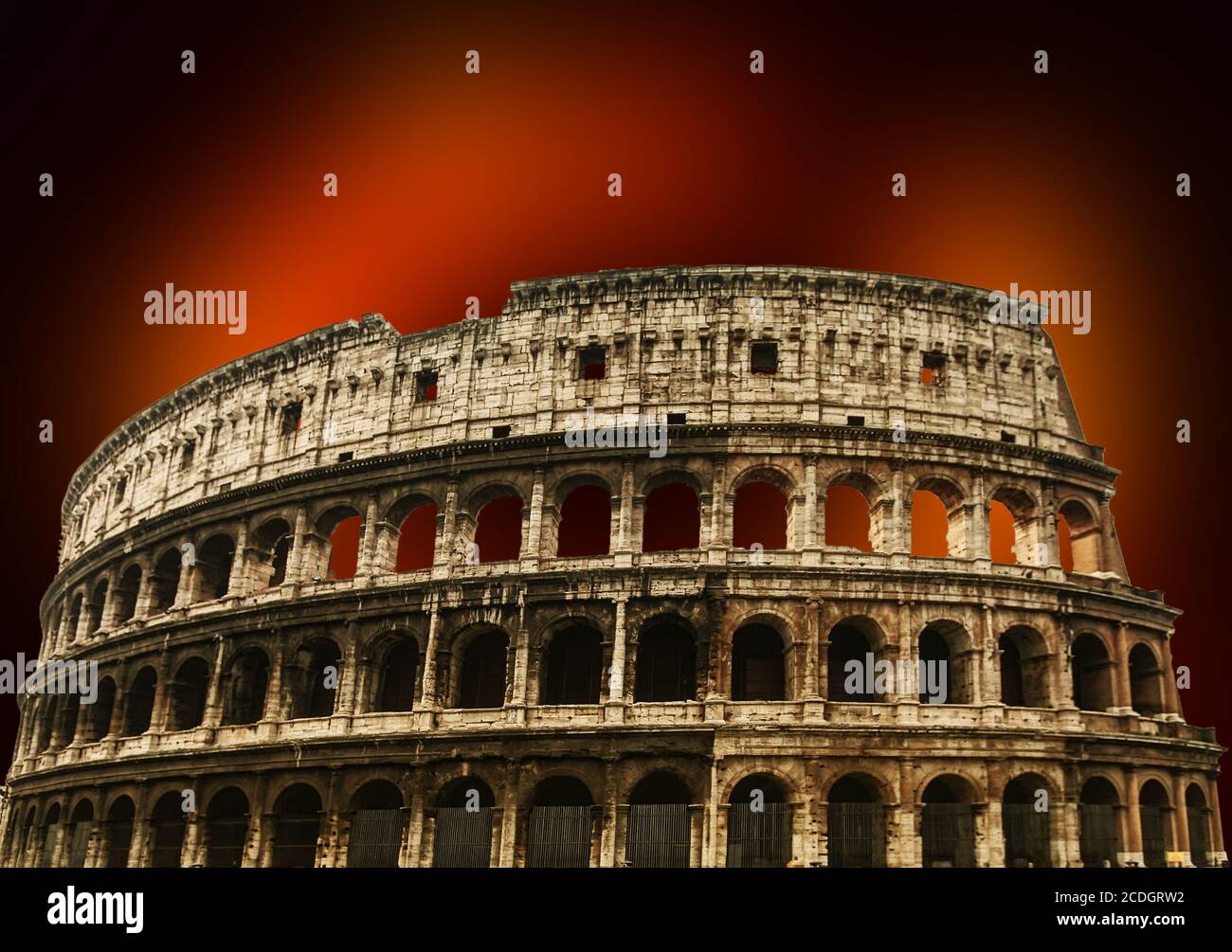 Colosseum in Rome, Italy Stock Photo