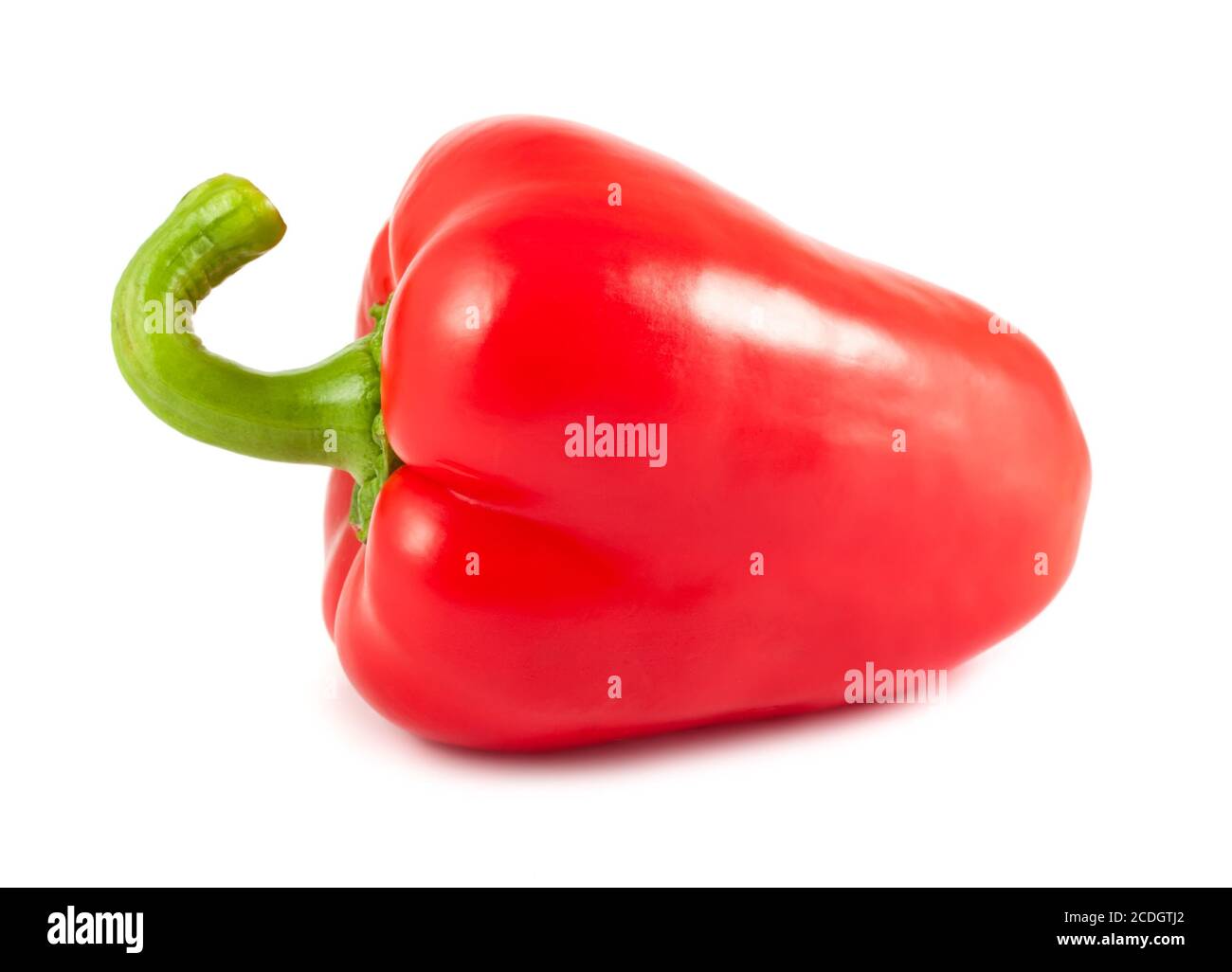 Single sweet pepper Stock Photo