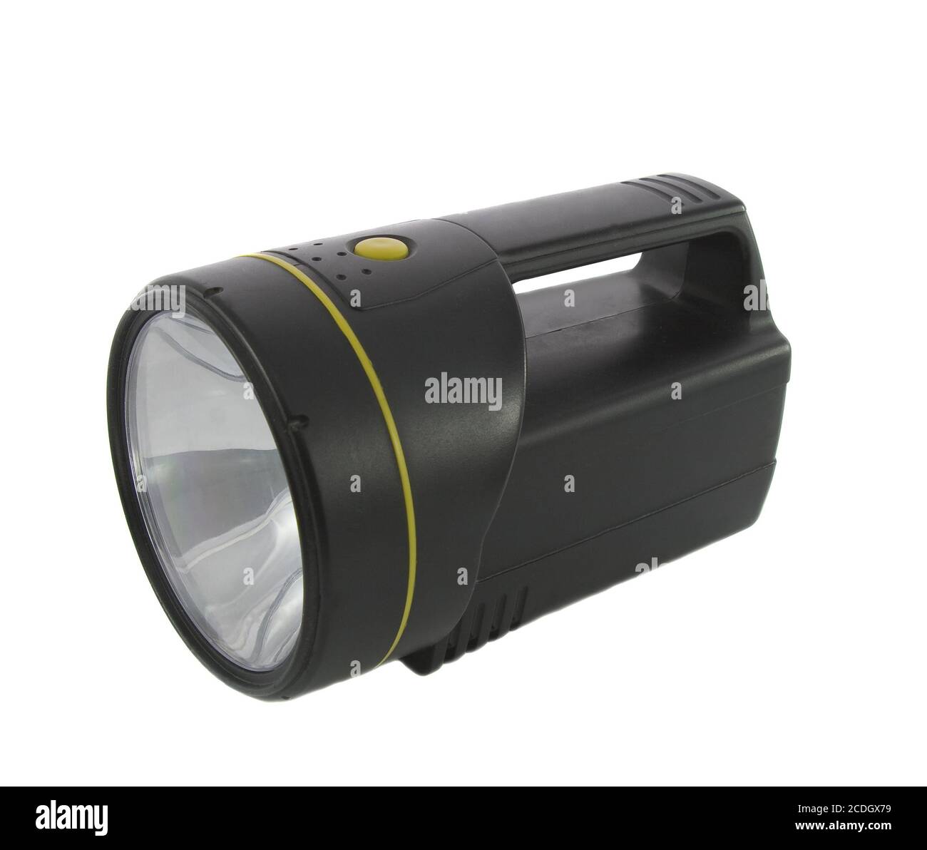 Black Flashlight Stock Photo