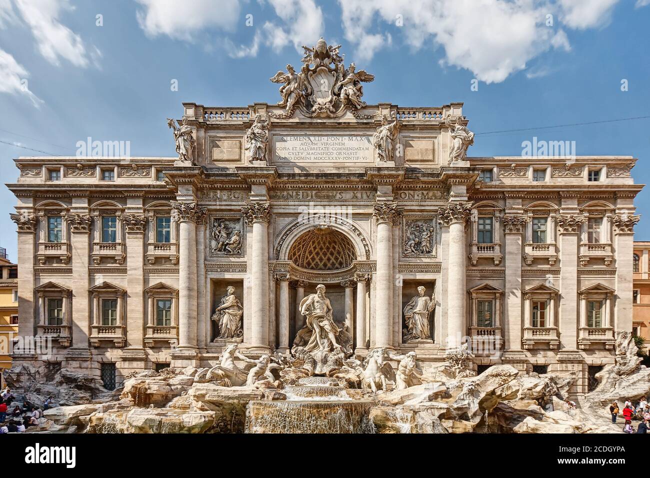 The Trevi Fountain Stock Photo - Alamy