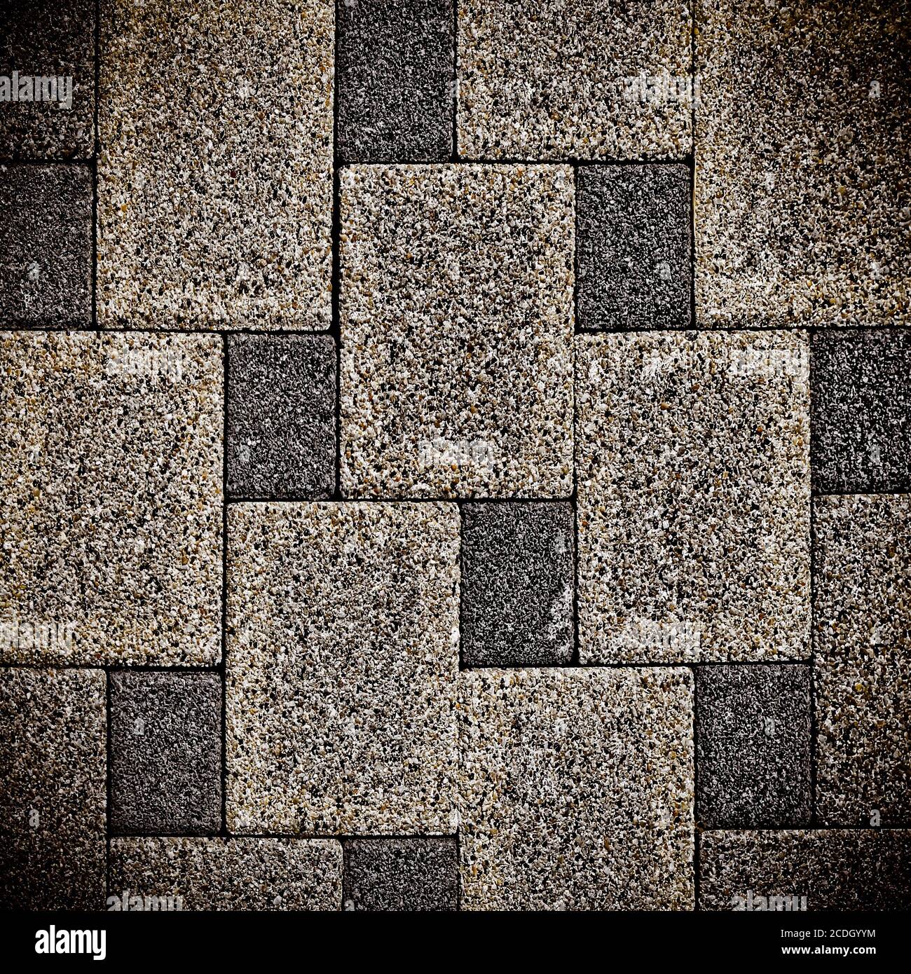 Stone mosaic Stock Photo