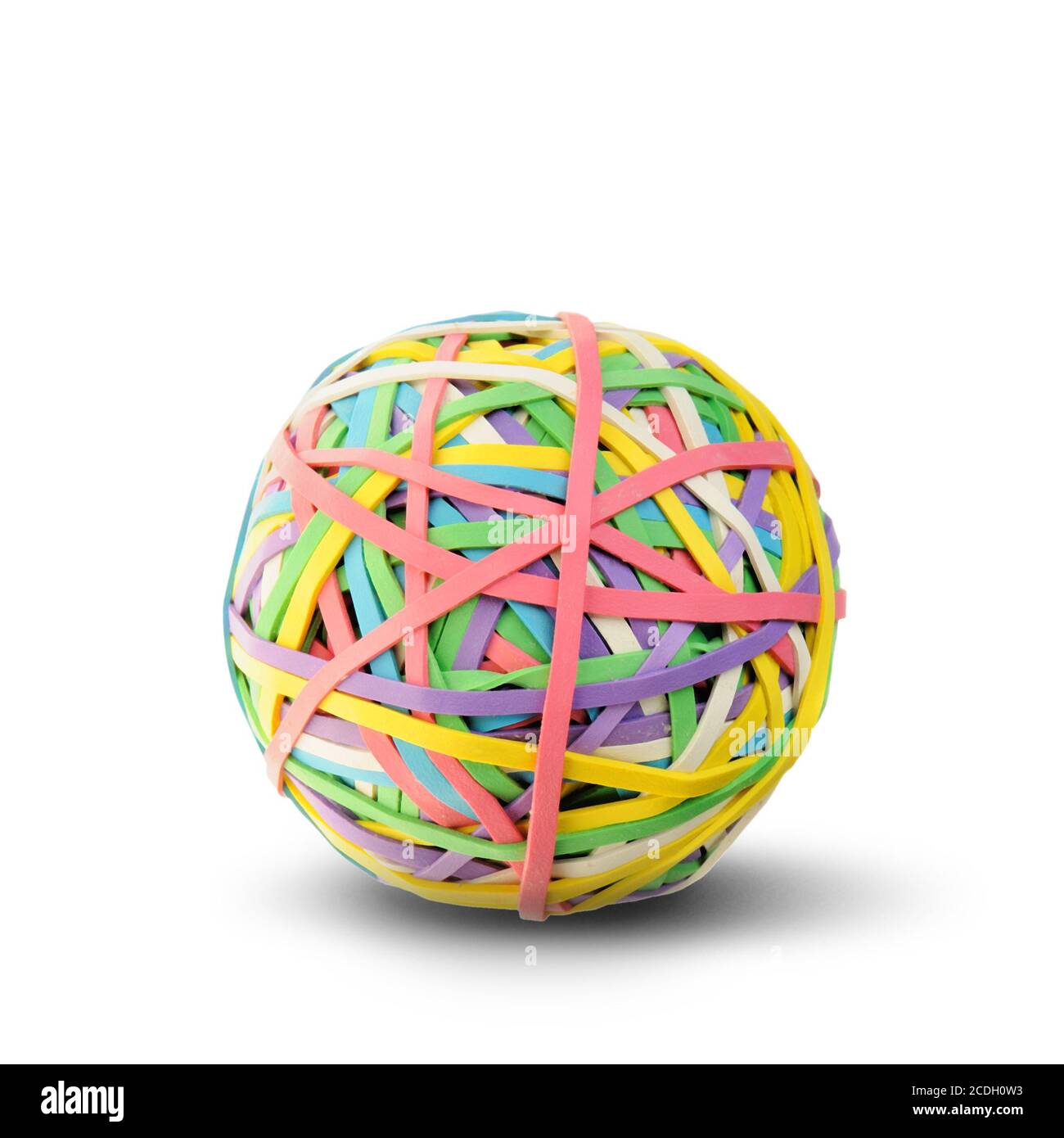 Elastic bands for money Stock Photo Alamy