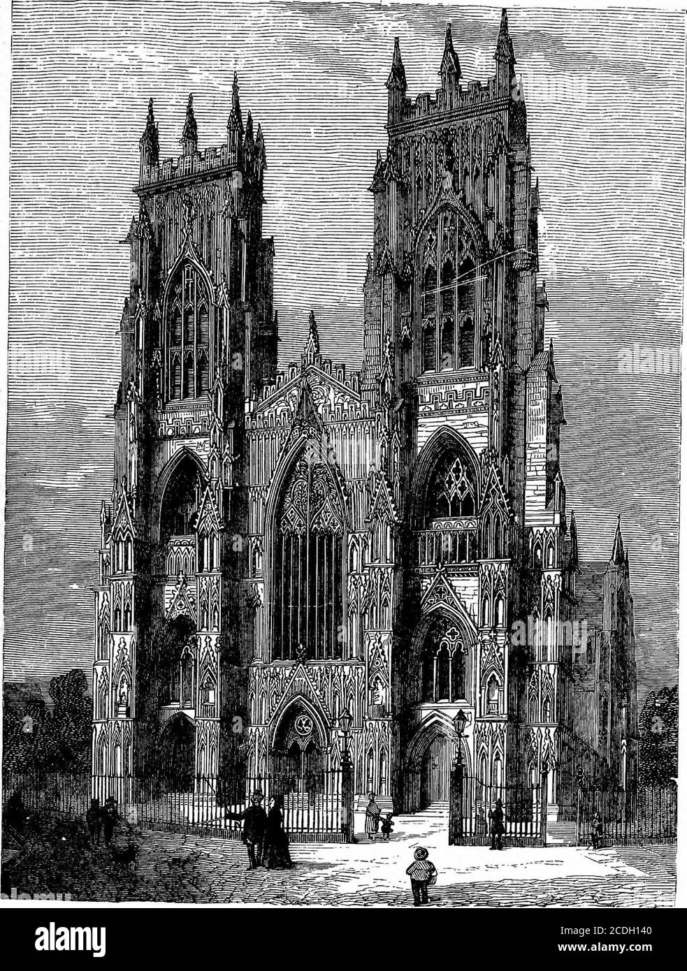 . A dictionary of religious knowledge [electronic resource]: for popular and professional use, comprising full information on Biblical, theological, and ecclesiastical subjects . Italy, until the pointed arch gaverise to the true Gothic. Meanwhile the Sar-acenic style—another outgrowth of the By-zantine—had spread, with its modifications,1 1 Kings v.; 1 Chron. xiv., 1. AECHITECTUEE 63 AECTUEUS over all Mohammedan countries. It arosein the seventh century, and spread quicklyfrom Persia to the Atlantic. TheByzantinedome was retained, but surrounded by myr-iads of semi-domes, producing a most fai Stock Photo