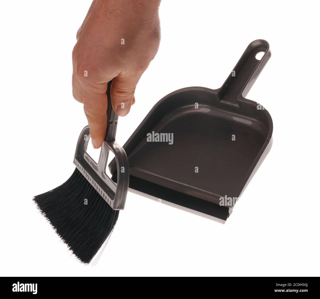 Brush and dustpan Stock Photo Alamy