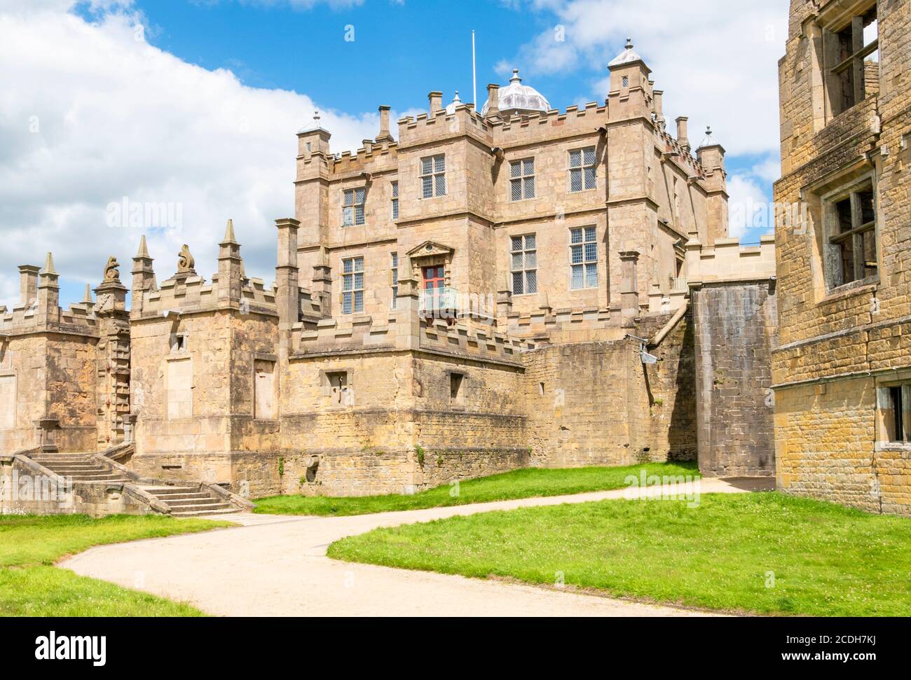 Bolsover castle, Bolsover ,Derbyshire ,England ,UK ,GB ,Europe Stock Photo
