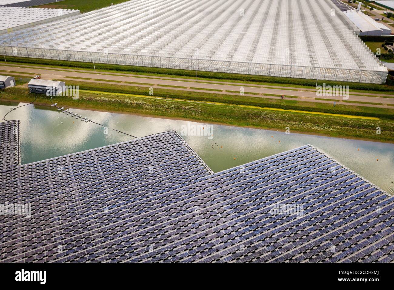 Floating Solar Panels, Bemmel, the Netherlands Stock Photo Alamy