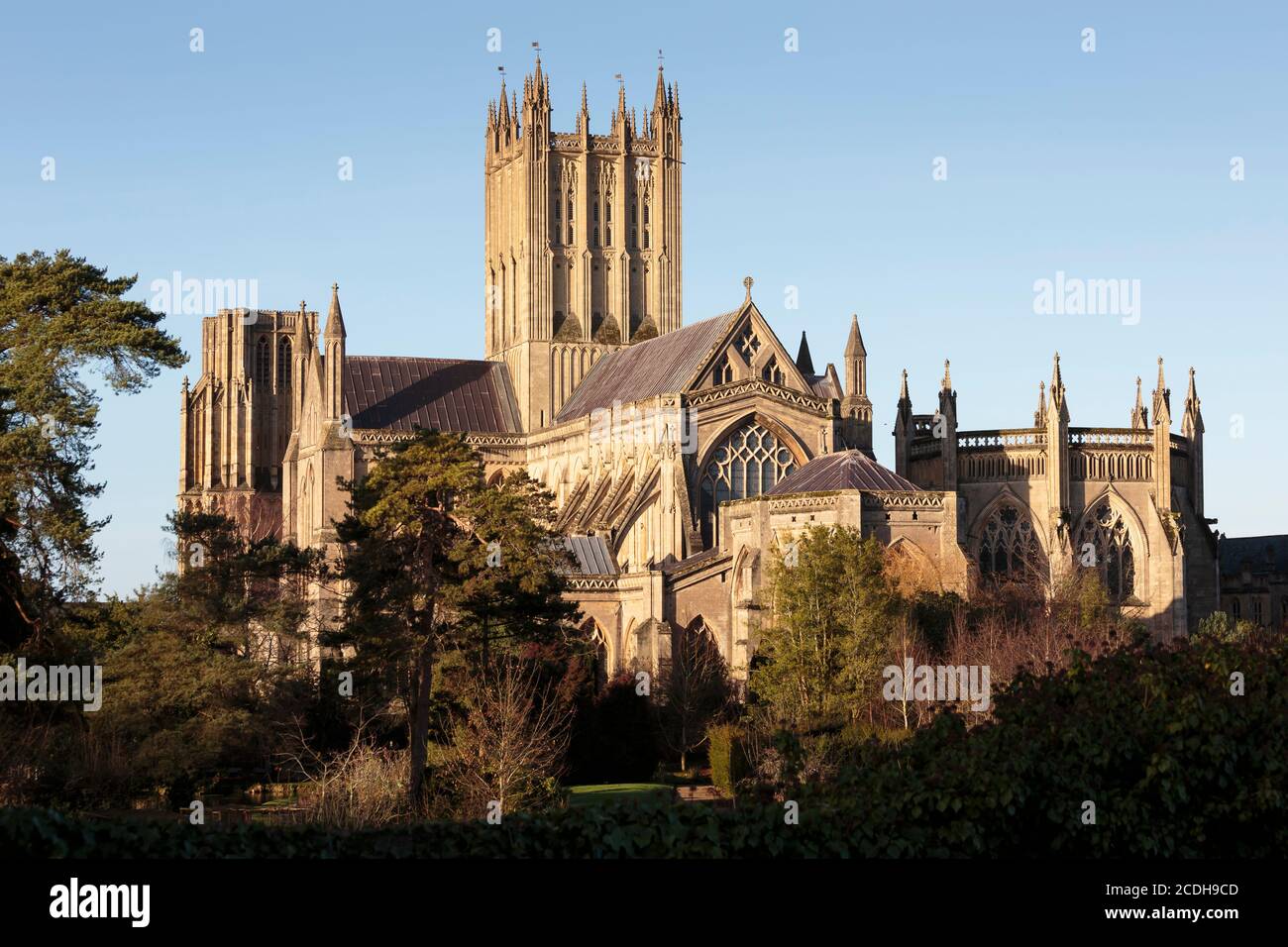 Wells Cathederal. Somerset, UK Stock Photo