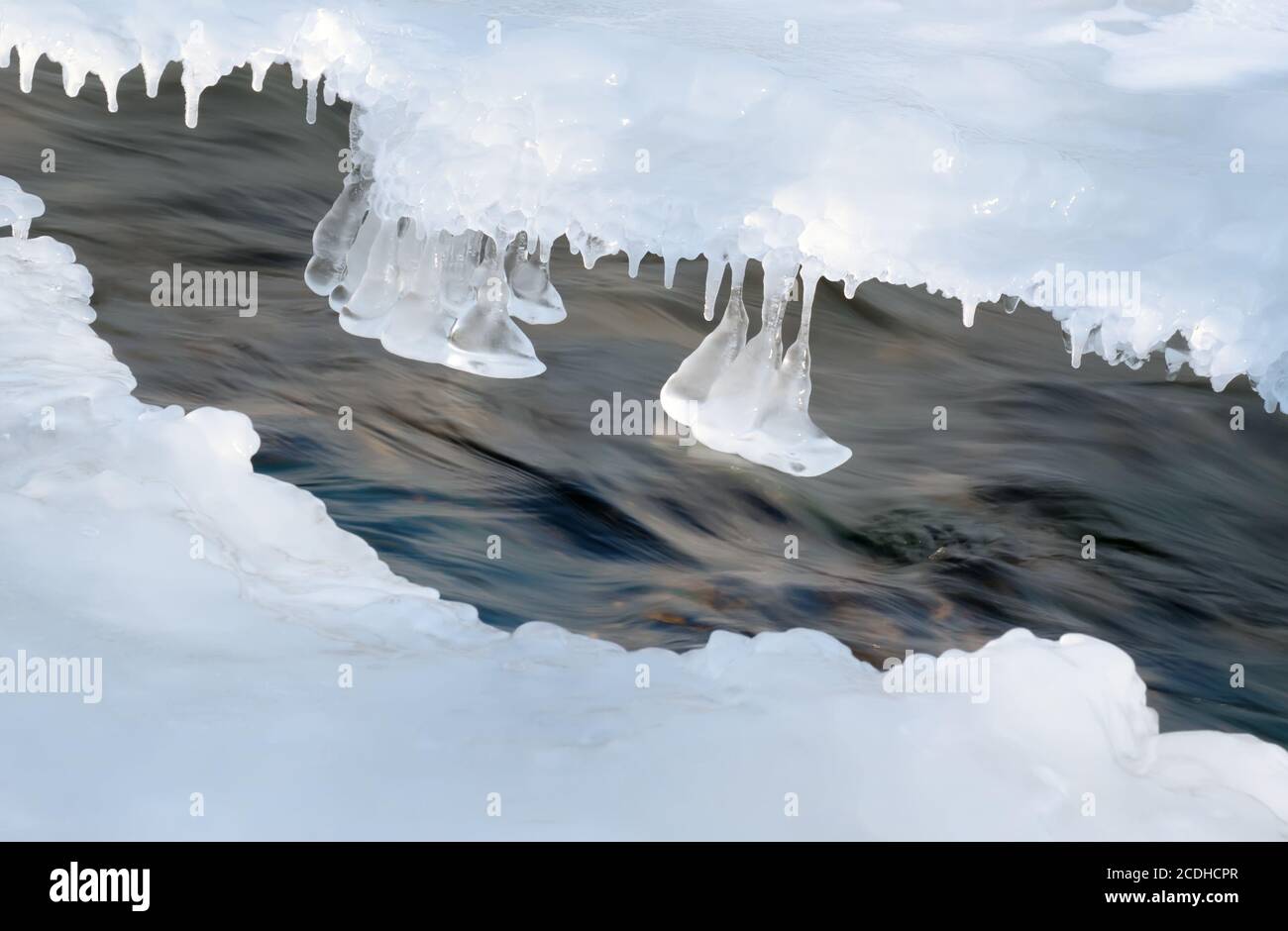 winter flux Stock Photo