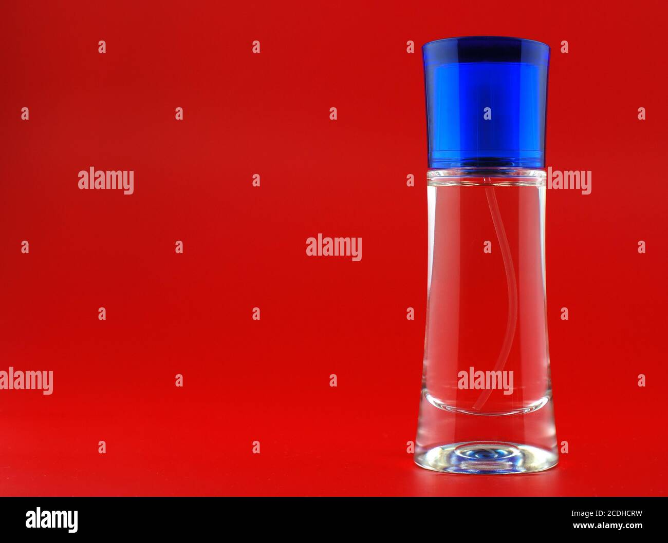 blue bottle perfume Stock Photo Alamy