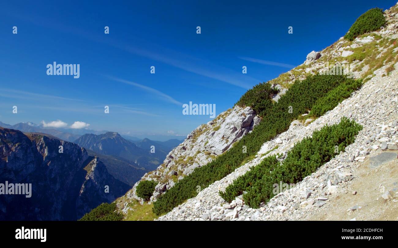 Mountains landscape. Tatra colorful picture Stock Photo