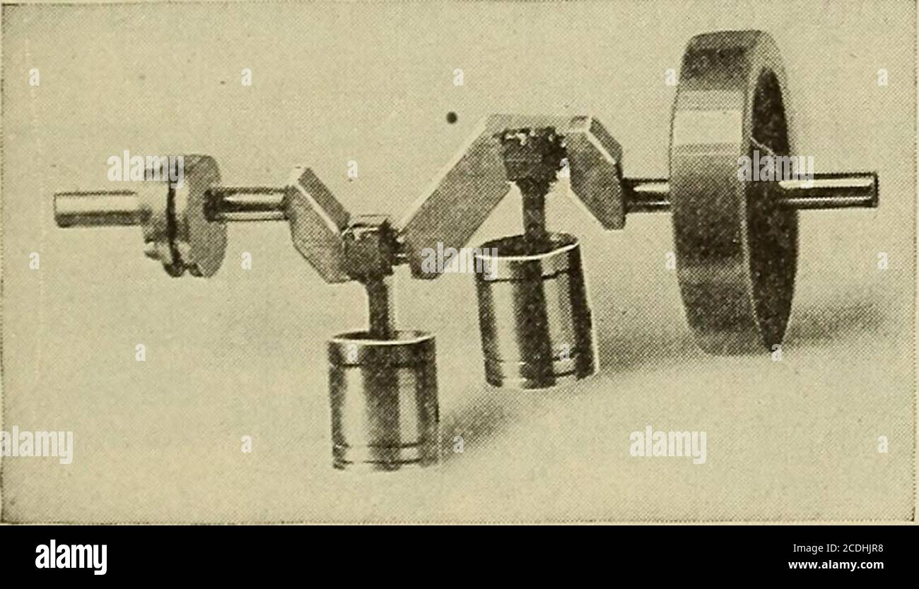 Model making; including workshop practice, design and construction of  models, a practical treatise for the amateur and professional mechanic.. .  J ^ Fig. 97—Main castings for the twin-cylinder engine lap grinder