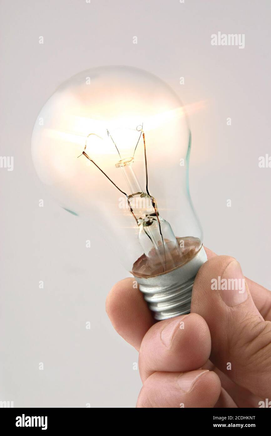 Incandescent Electric Lamp High Resolution Stock Photography and Images