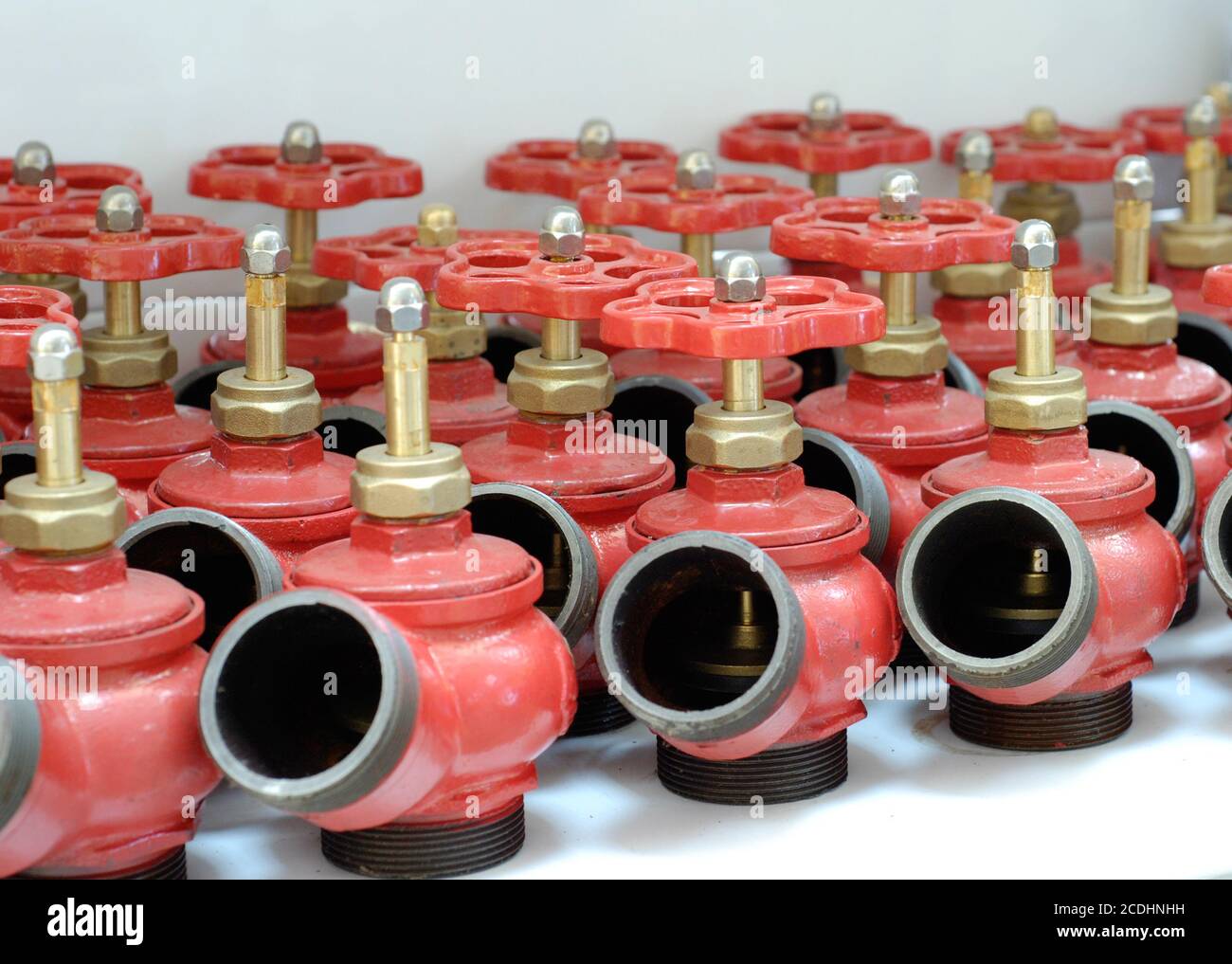 fire system valves Stock Photo Alamy