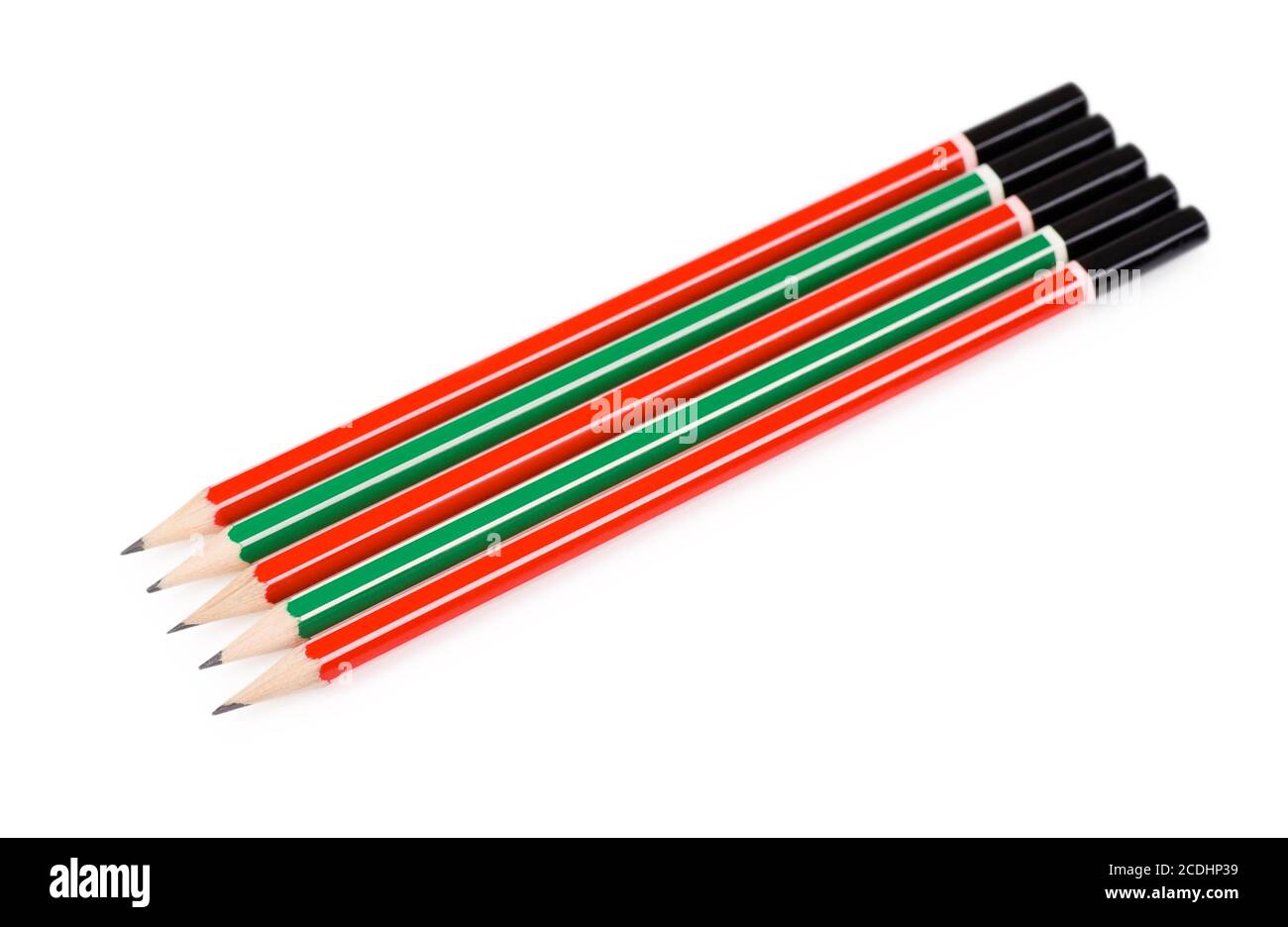 lead pencils Stock Photo
