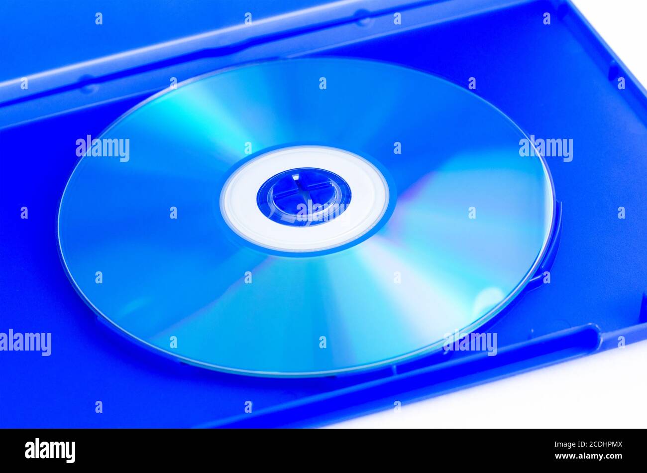 compact disc in box Stock Photo Alamy