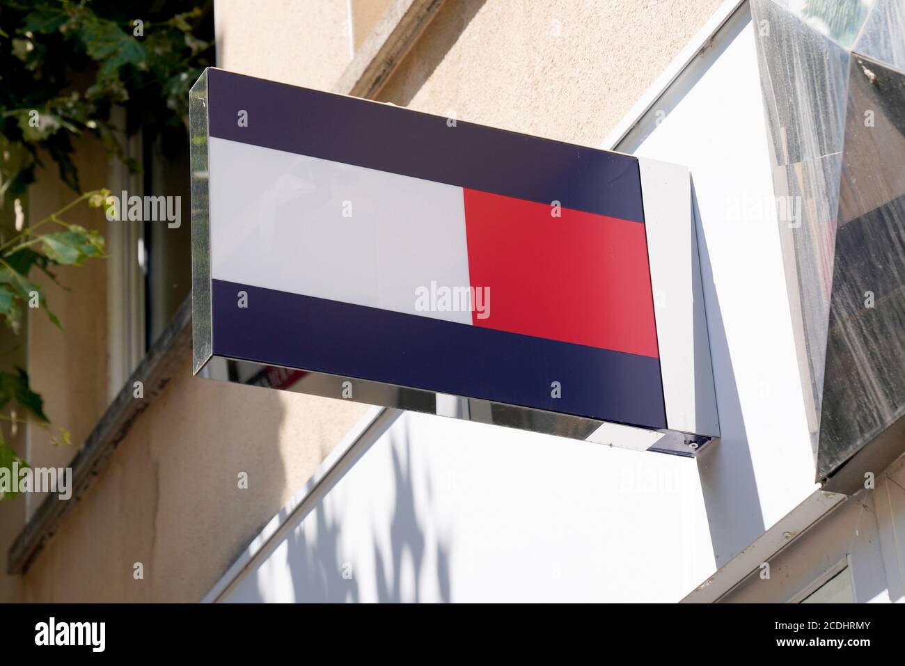 Bordeaux , Aquitaine / France - 08 25 2020 : Tommy Hilfiger logo store  front of brand premium American clothing company sign shop Stock Photo -  Alamy