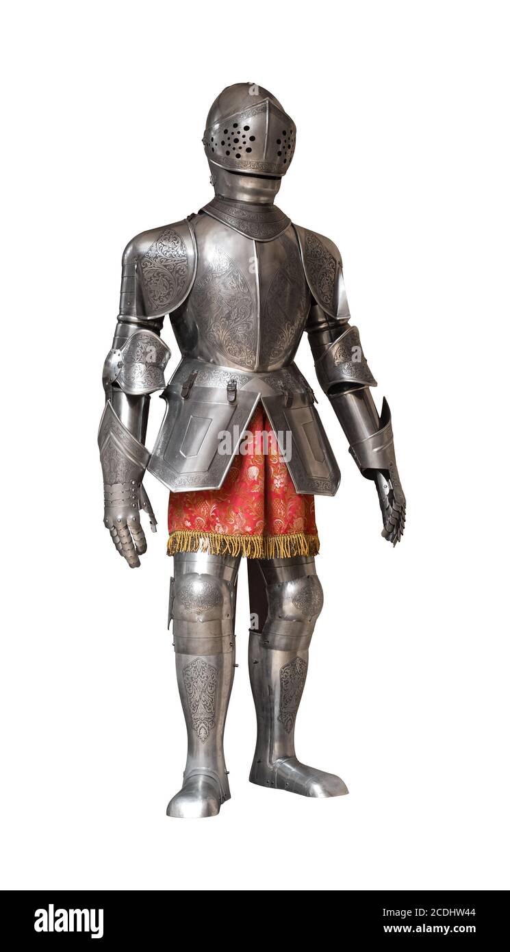 knight armour suit Stock Photo