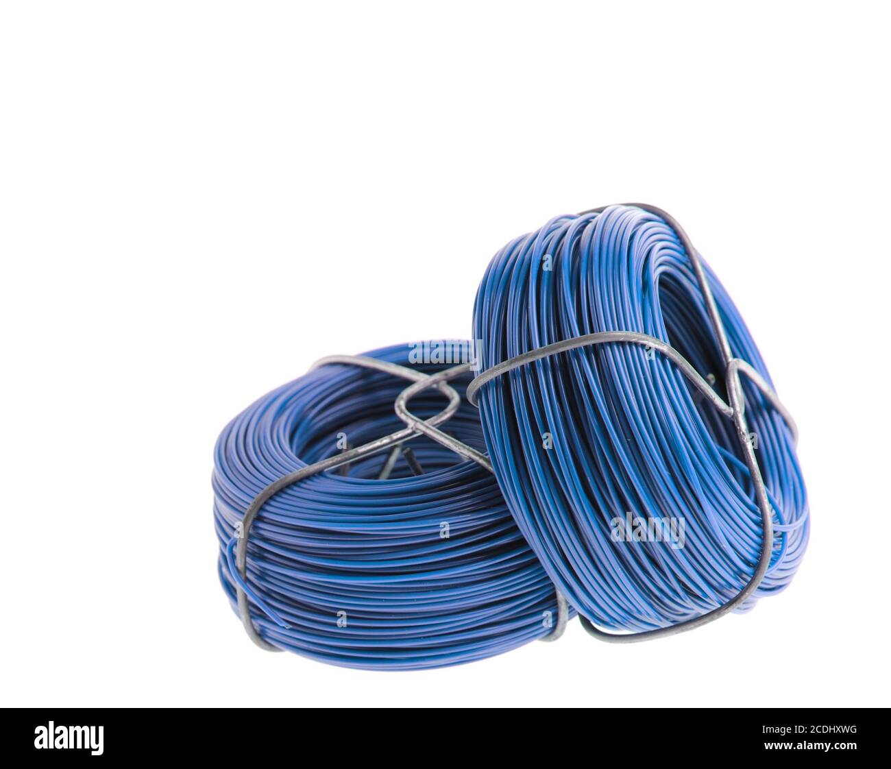 coil of a wire Stock Photo Alamy