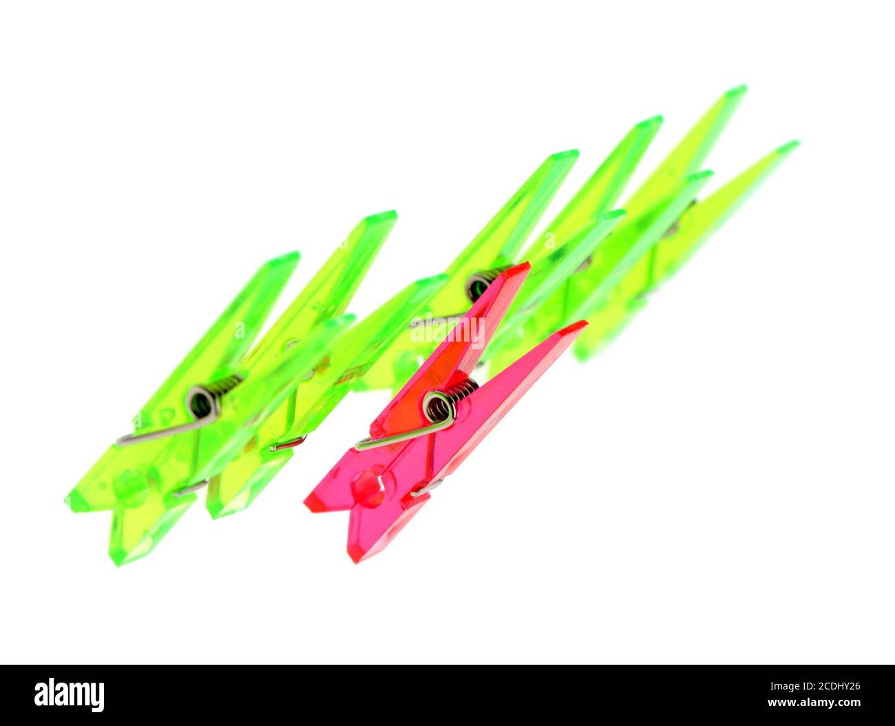 Color a clothespin Stock Photo - Alamy