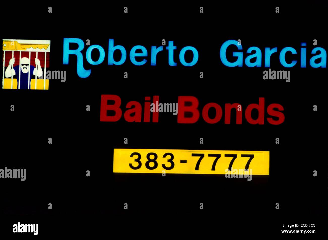 Bail bonds billboard hires stock photography and images Alamy