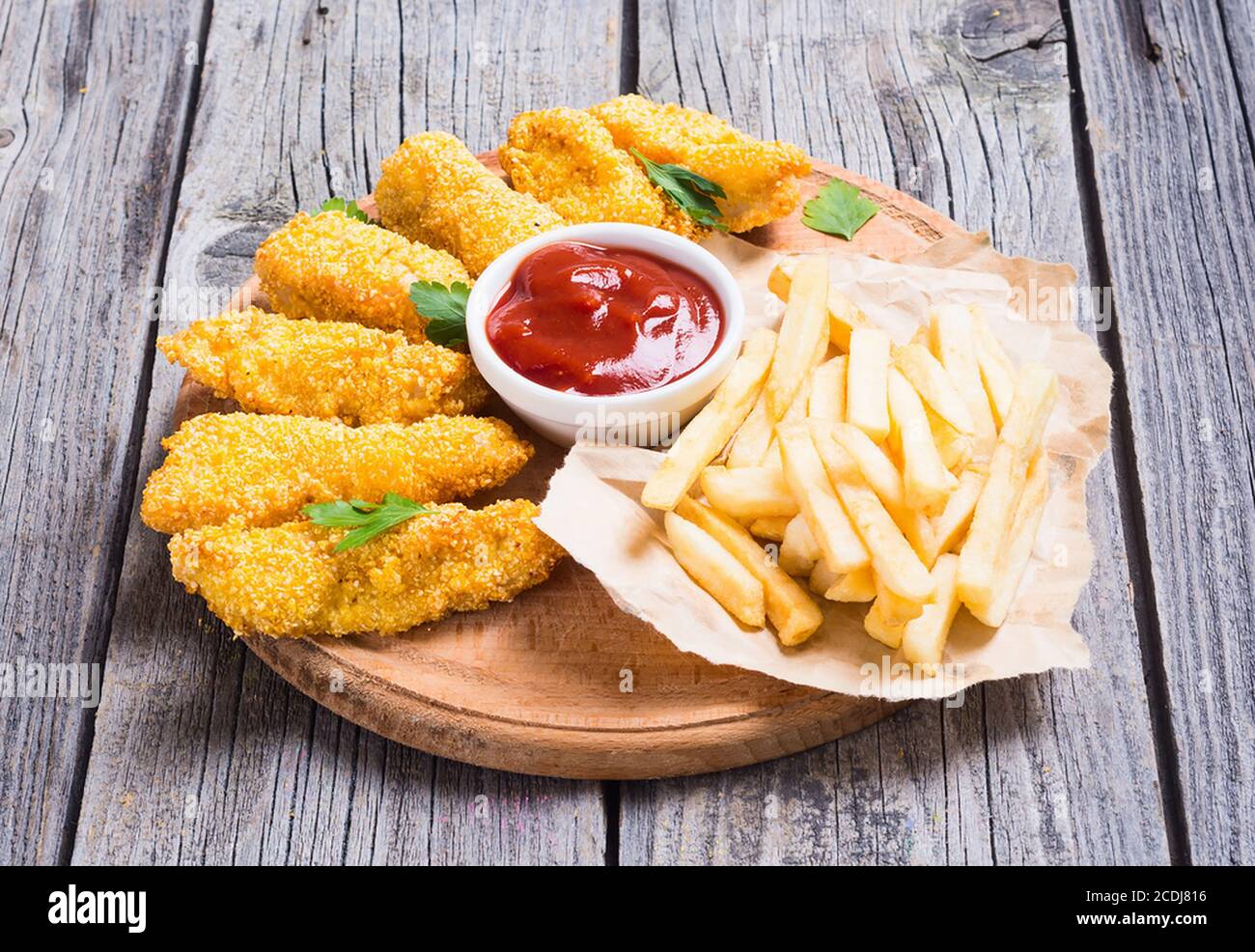 Chicken strips hi-res stock photography and images - Alamy