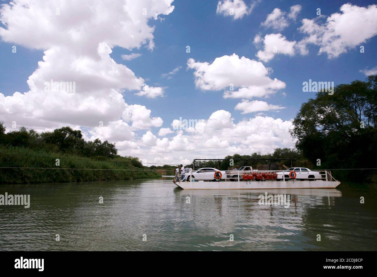 Man legally crossing the border hires stock photography and images Alamy