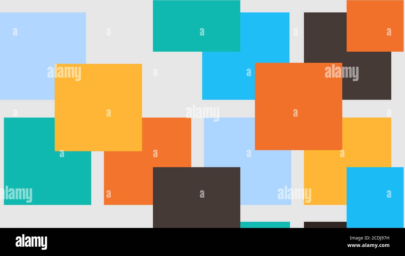 vector illustration of an abstract background with squares Stock Vector ...