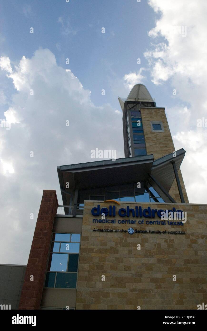 Austin, TX June 26, 2007: Exterior of the $200-million Dell Children's Medical Center in Austin, a 500,000 square-foot state-of-the-art hospital with 24 intensive care beds and 170 patient rooms. ©Bob Daemmrich Stock Austin, TX June 26, 2007: Exterior of the $200-million Dell Children's Medical Center in Austin, a 500,000 square-foot state-of-the-art hospital with 24 intensive care beds and 170 patient rooms. ©Bob Daemmrich Stock