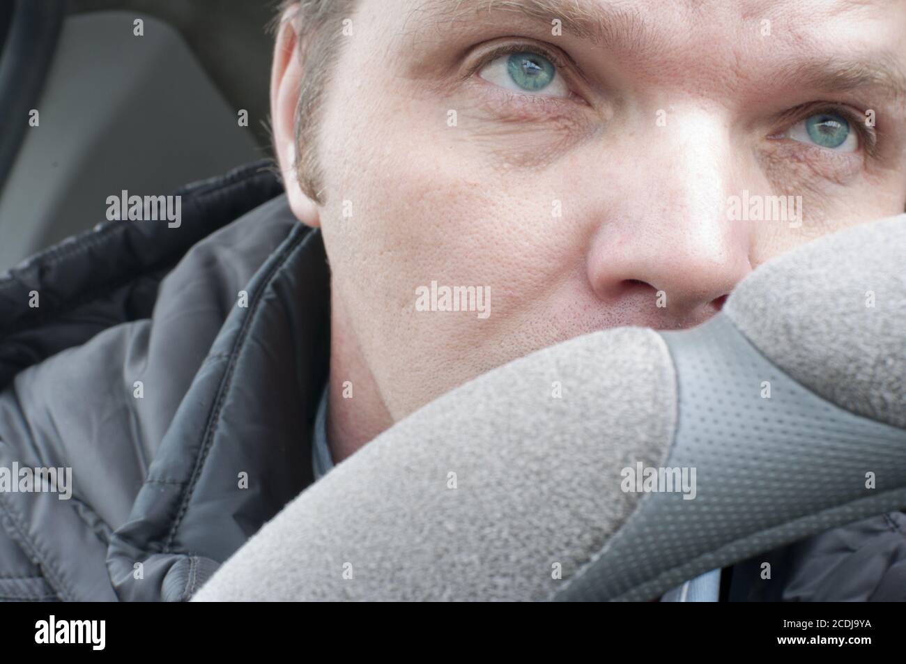 Behind the wheel of a car hi-res stock photography and images - Alamy