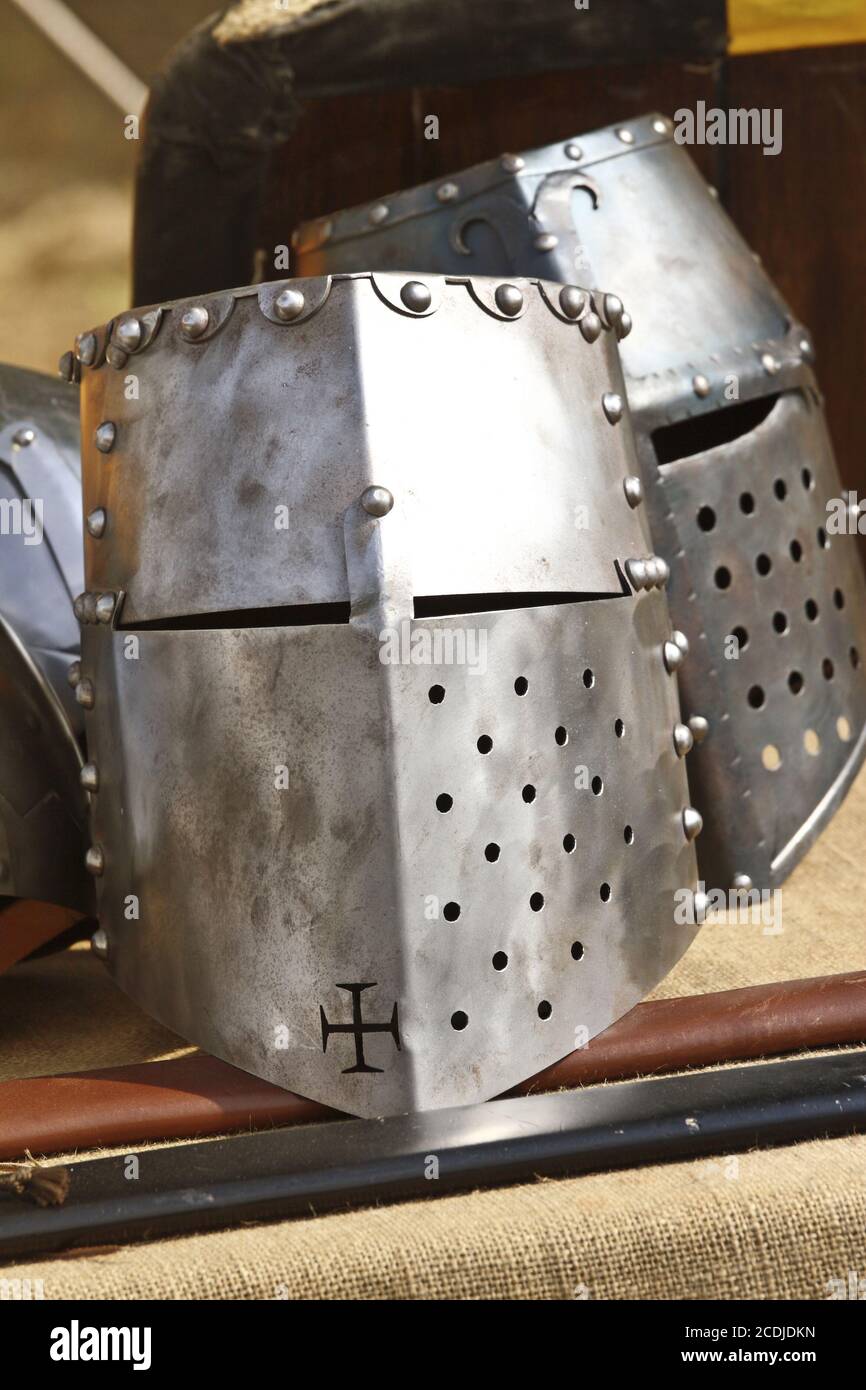 Ancient helmet hi-res stock photography and images - Alamy