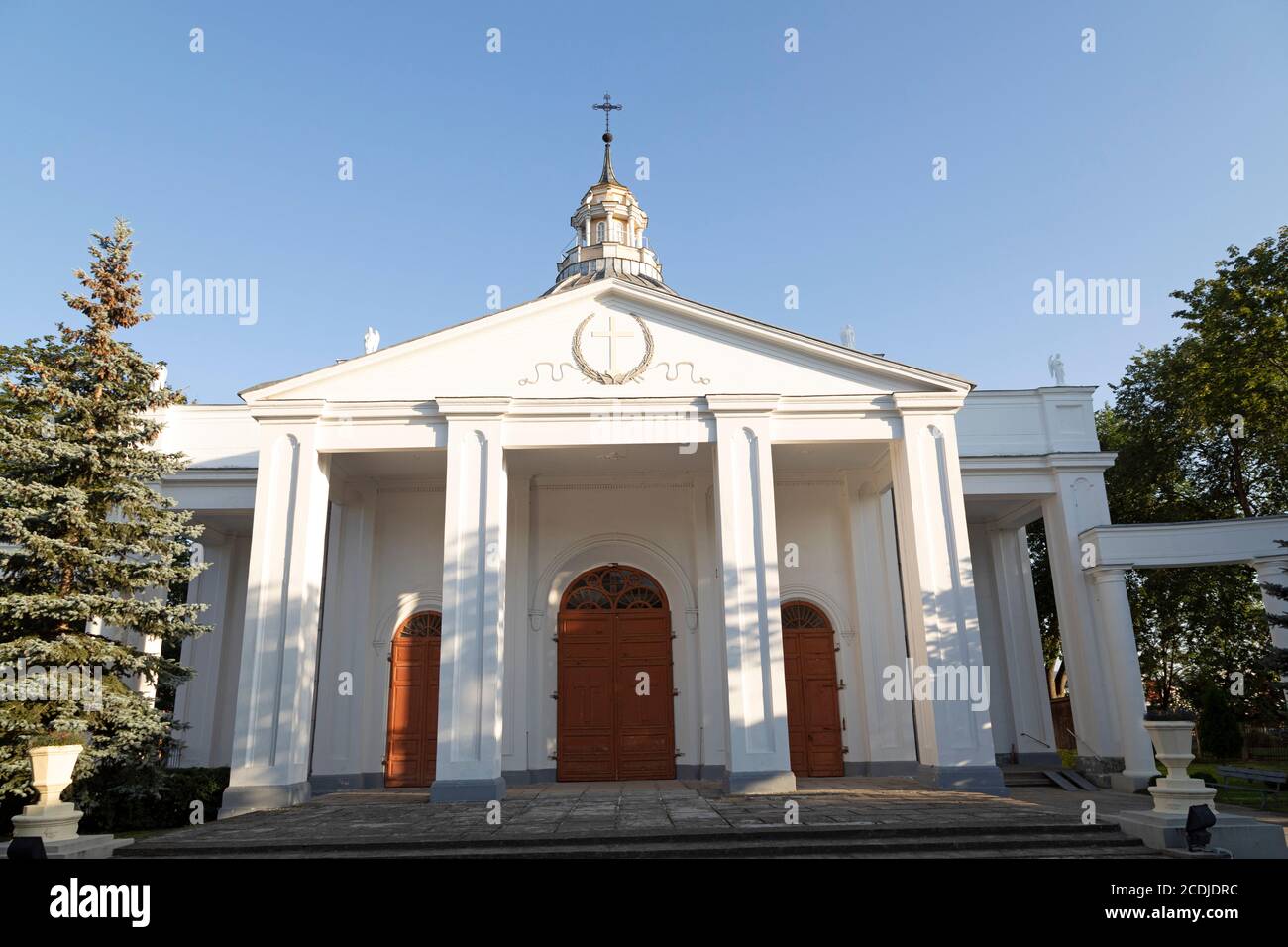 St. Peter's Church in Daugavpils, Latvia. The Roman Catholic place of