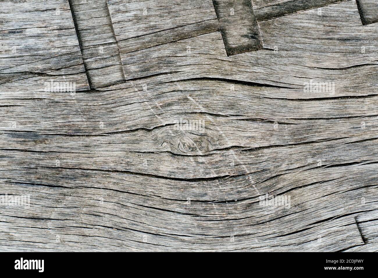 Natural grey wood texture panels, wood texture, top view brown wooden
