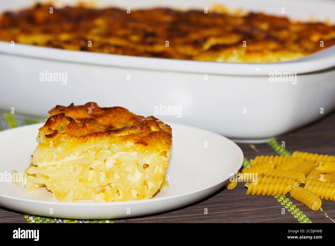 Pasta oven / Pasta bake Stock Photo Alamy