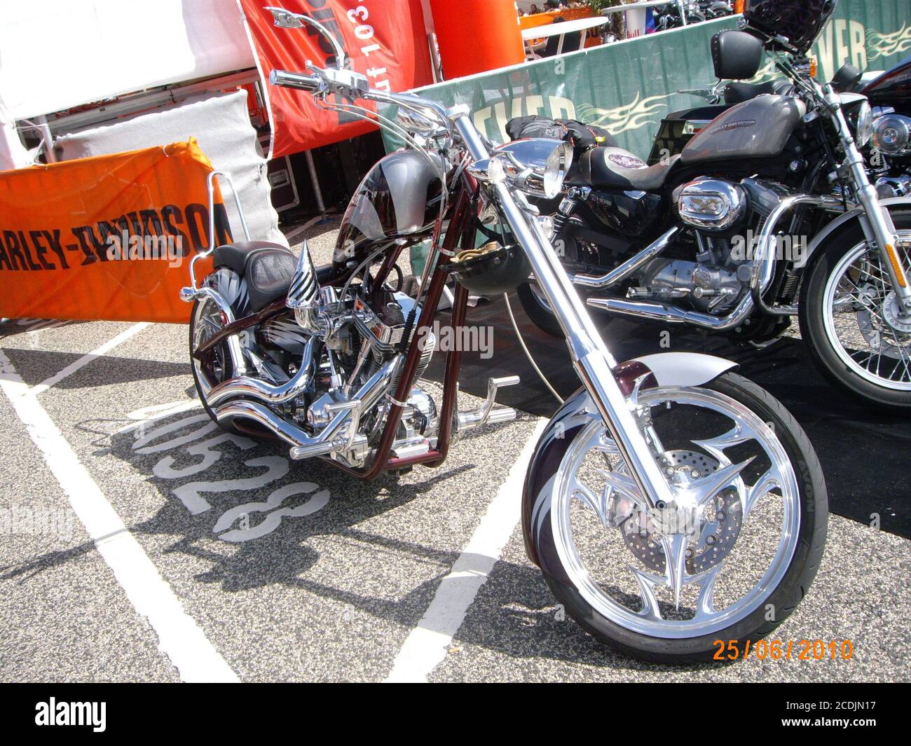 Harley Davidson Bike Stock Photo Alamy