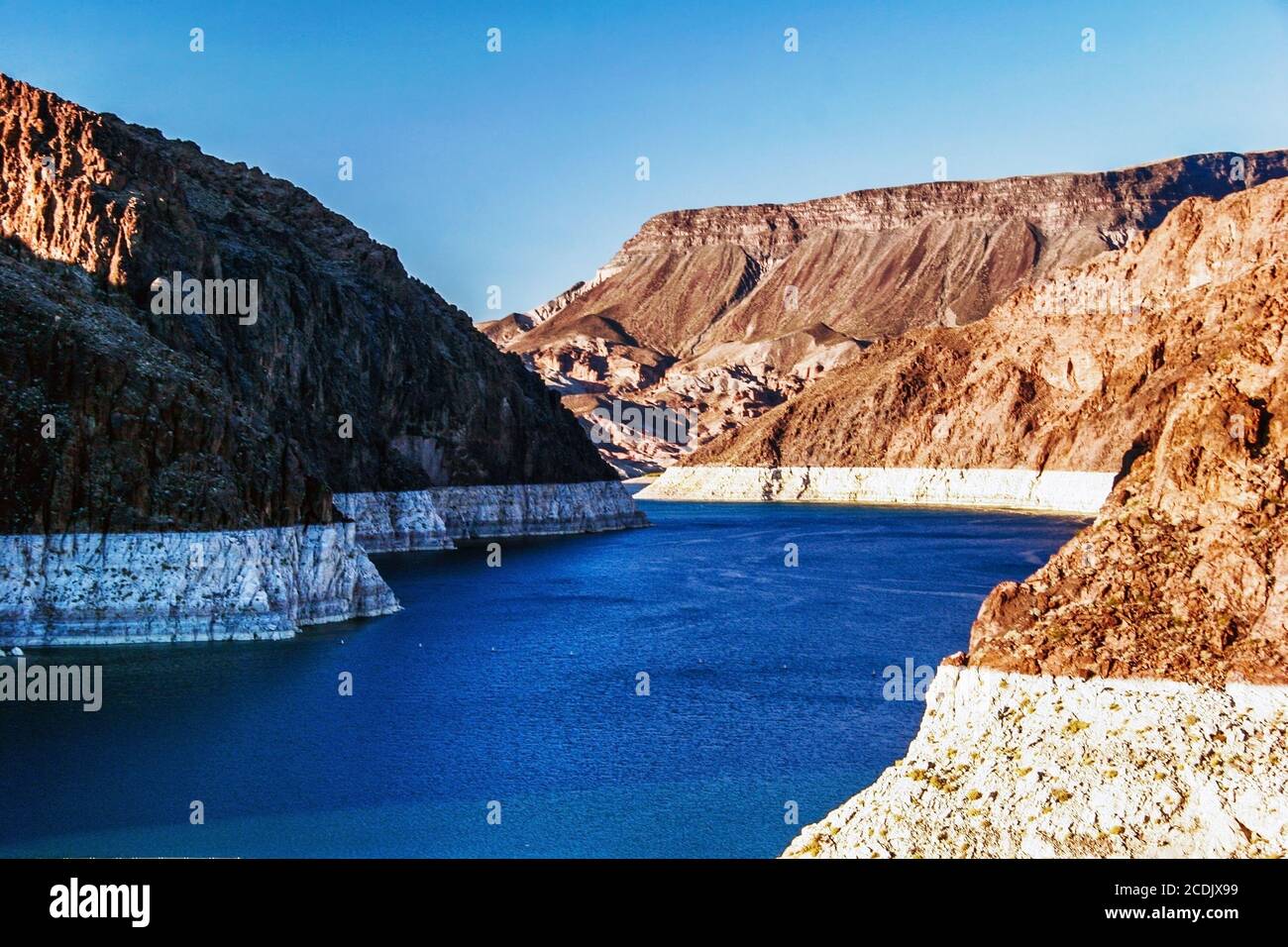 Lake Mead near Hoover Dam Stock Photo Alamy