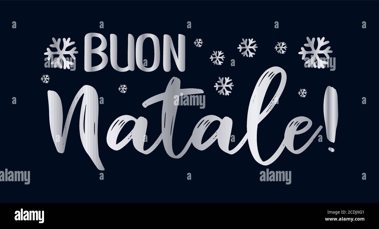 Buon Natale Messages.Christmas Card With Italian Message High Resolution Stock Photography And Images Alamy