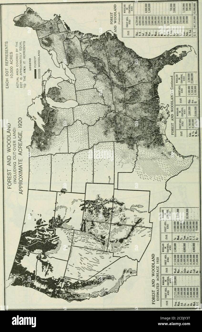 Yearbook of agriculture . Fig. 12.—This map shows the location of
