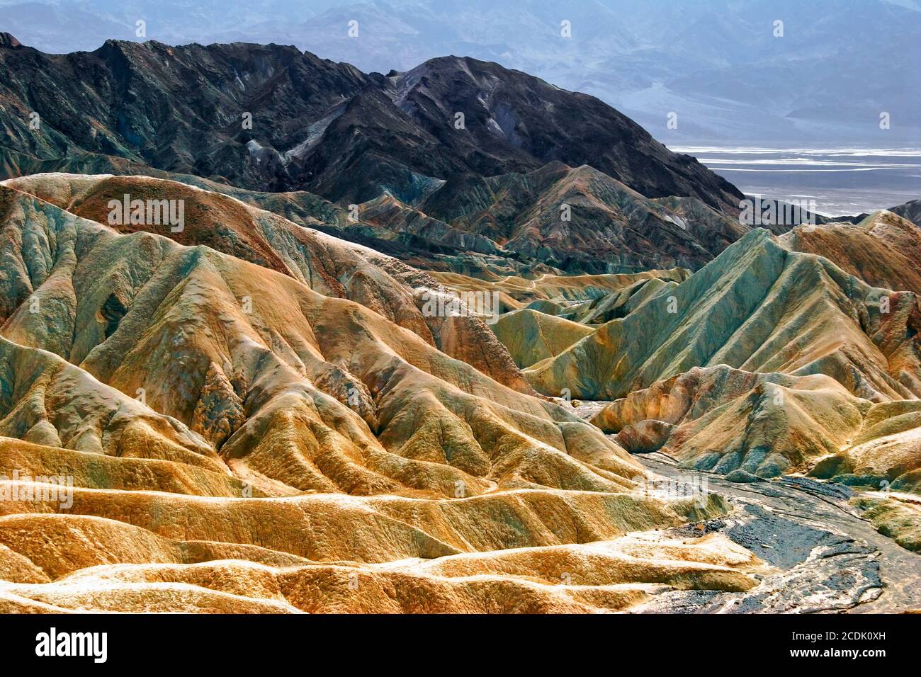 Death Valley Ringed Rocks Relief of the rocks in Death Valley Stock Photo - Alamy