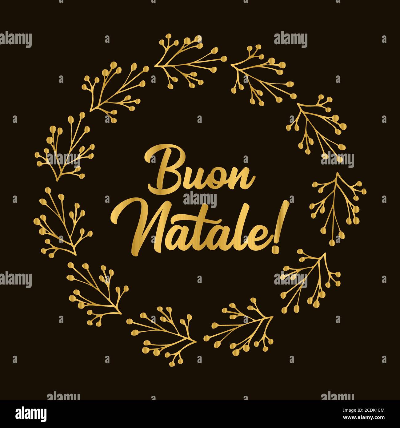 Buon Natale Messages.Christmas Card With Italian Message High Resolution Stock Photography And Images Alamy