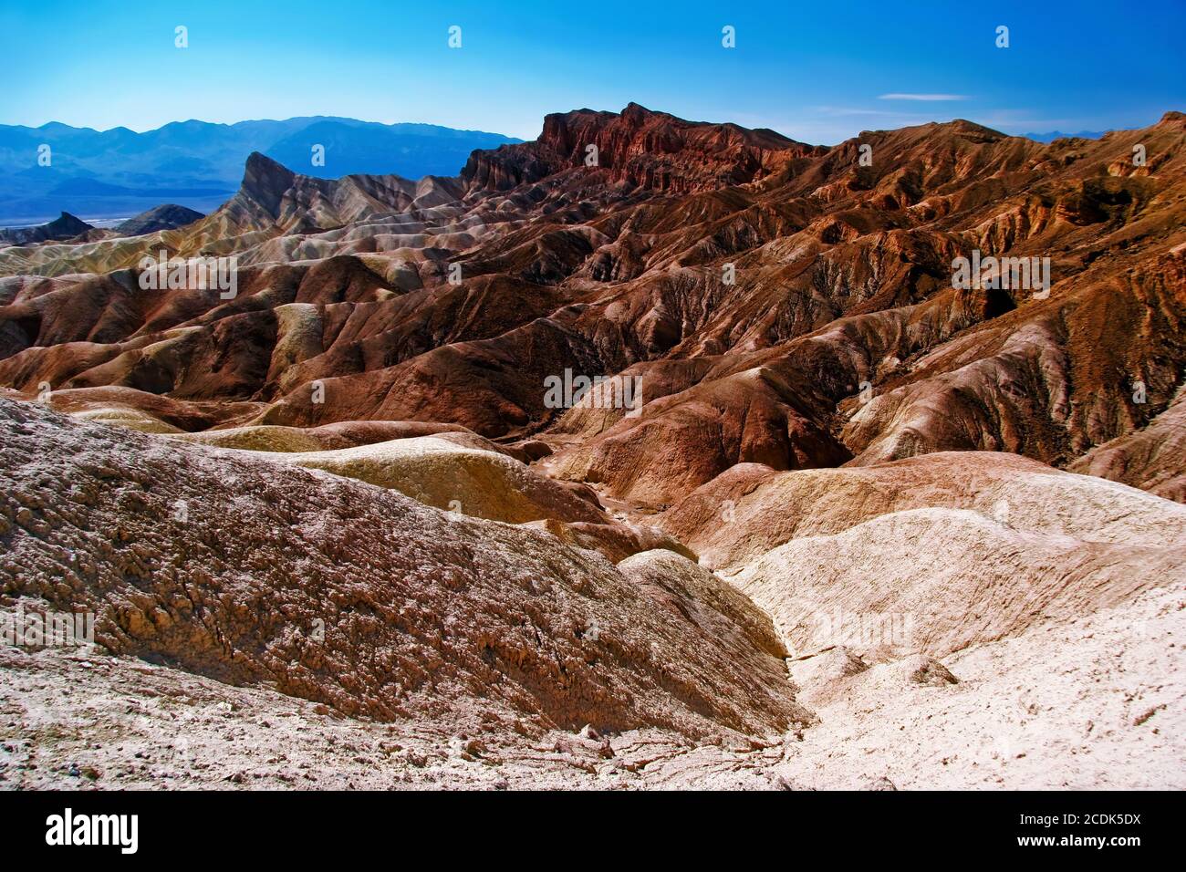 Relief of the rocks in Death Valley Stock Photo - Alamy