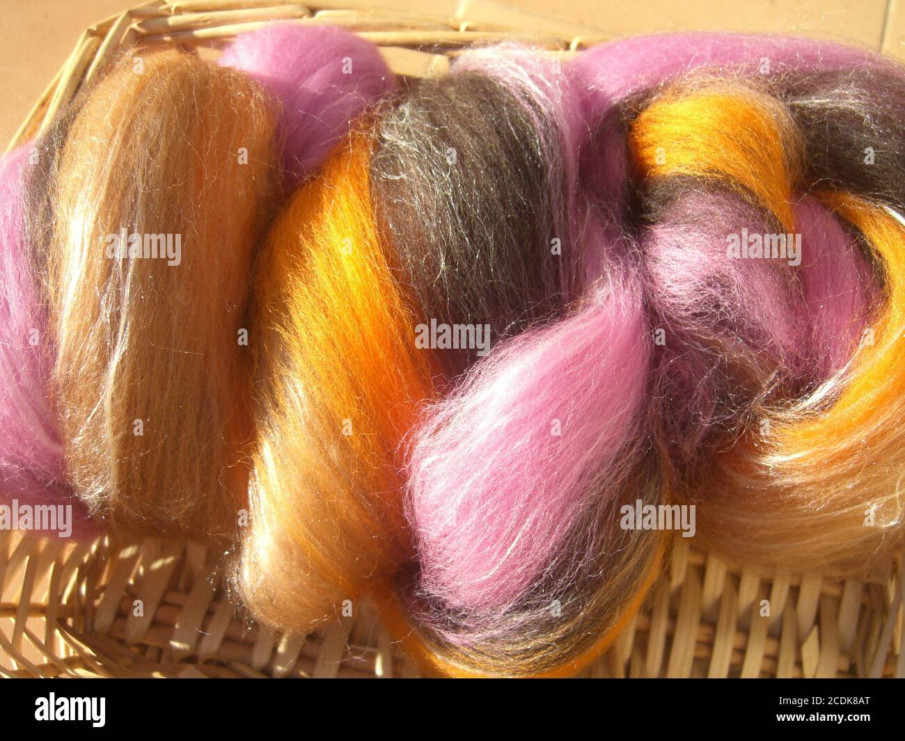Wool for knitting Stock Photo Alamy