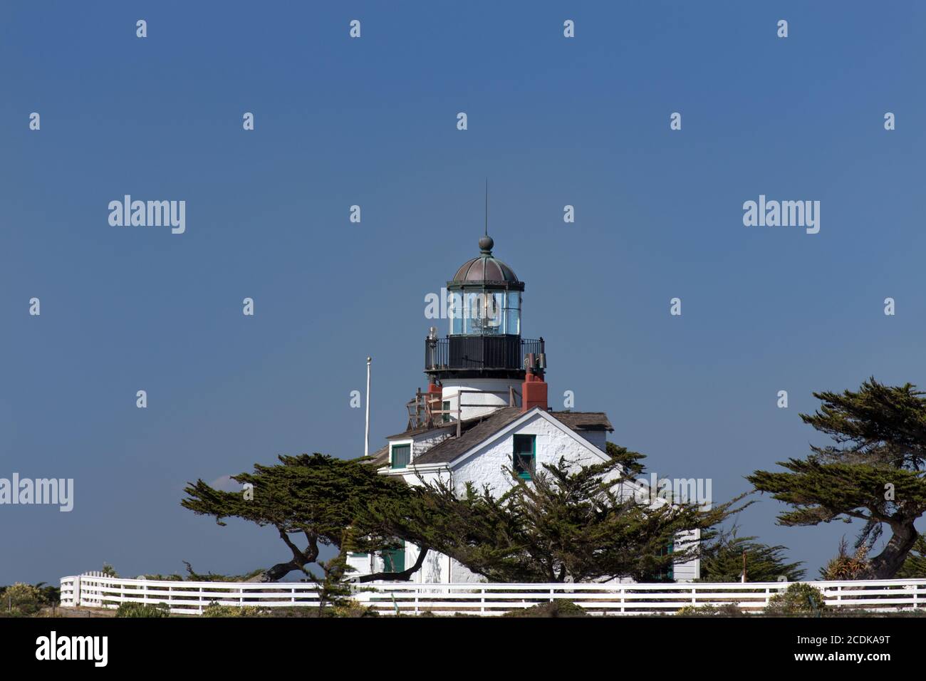 Point Pinos Lighthouse Stock Photo
