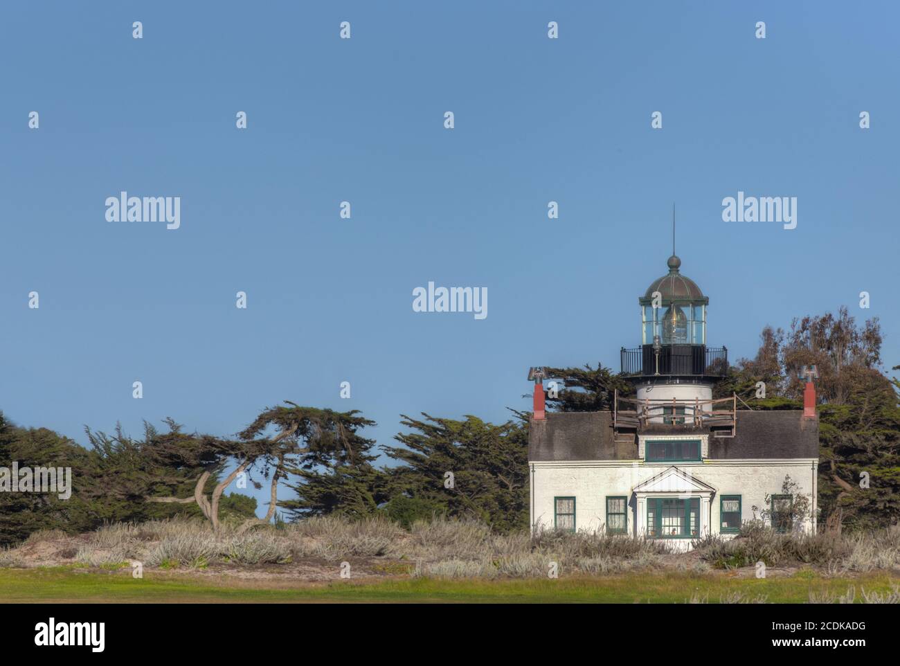 Point Pinos Lighthouse Stock Photo