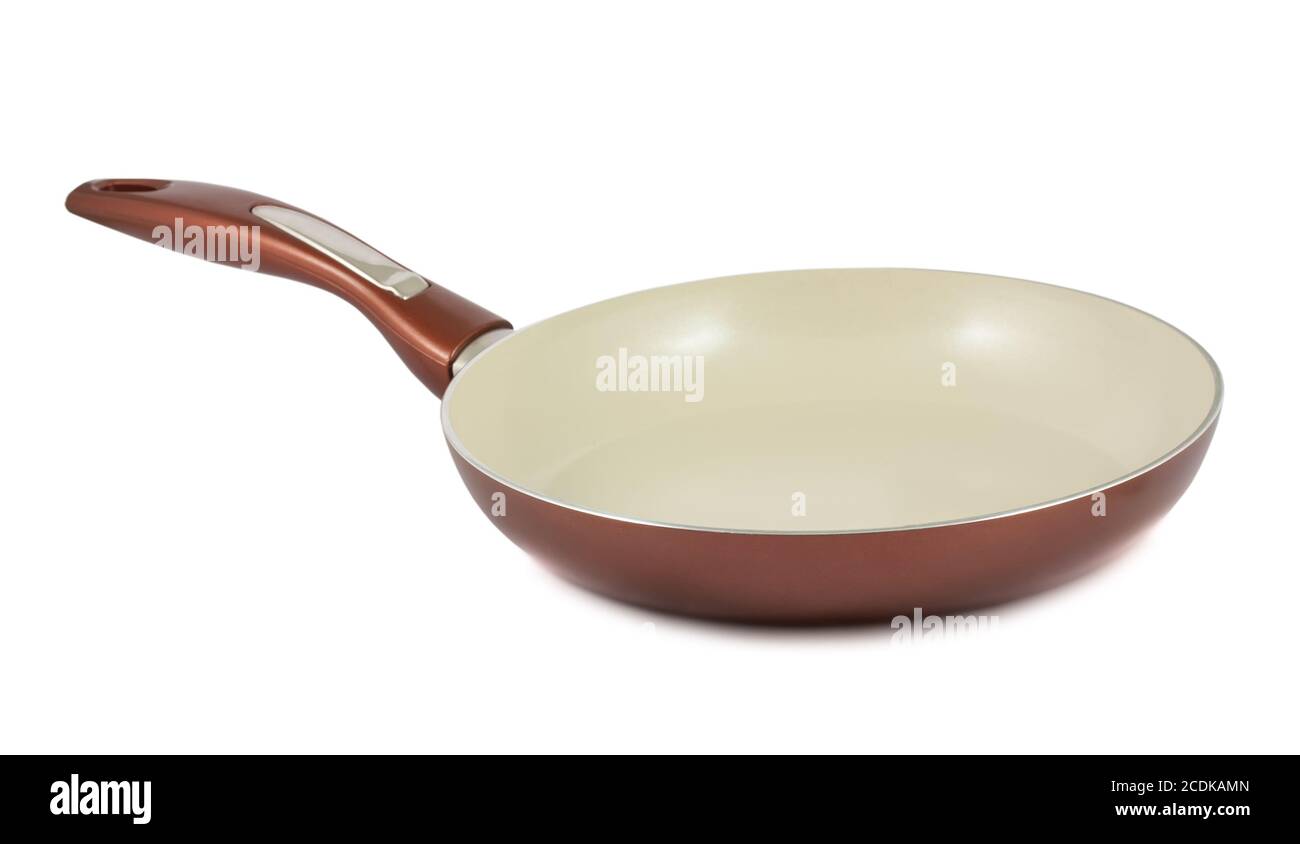 Cooking pan with ceramic coating Stock Photo Alamy
