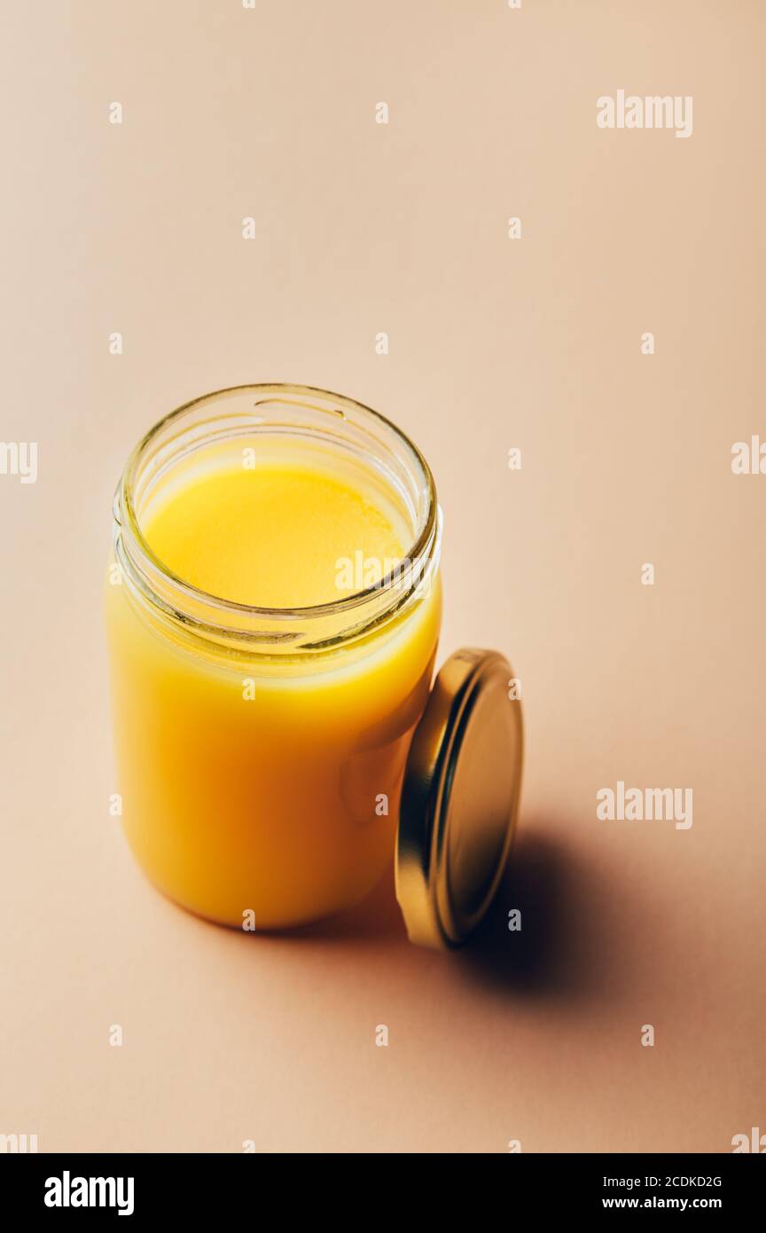 Ghee Pure Organic Cooking Oil Stock Photo Alamy