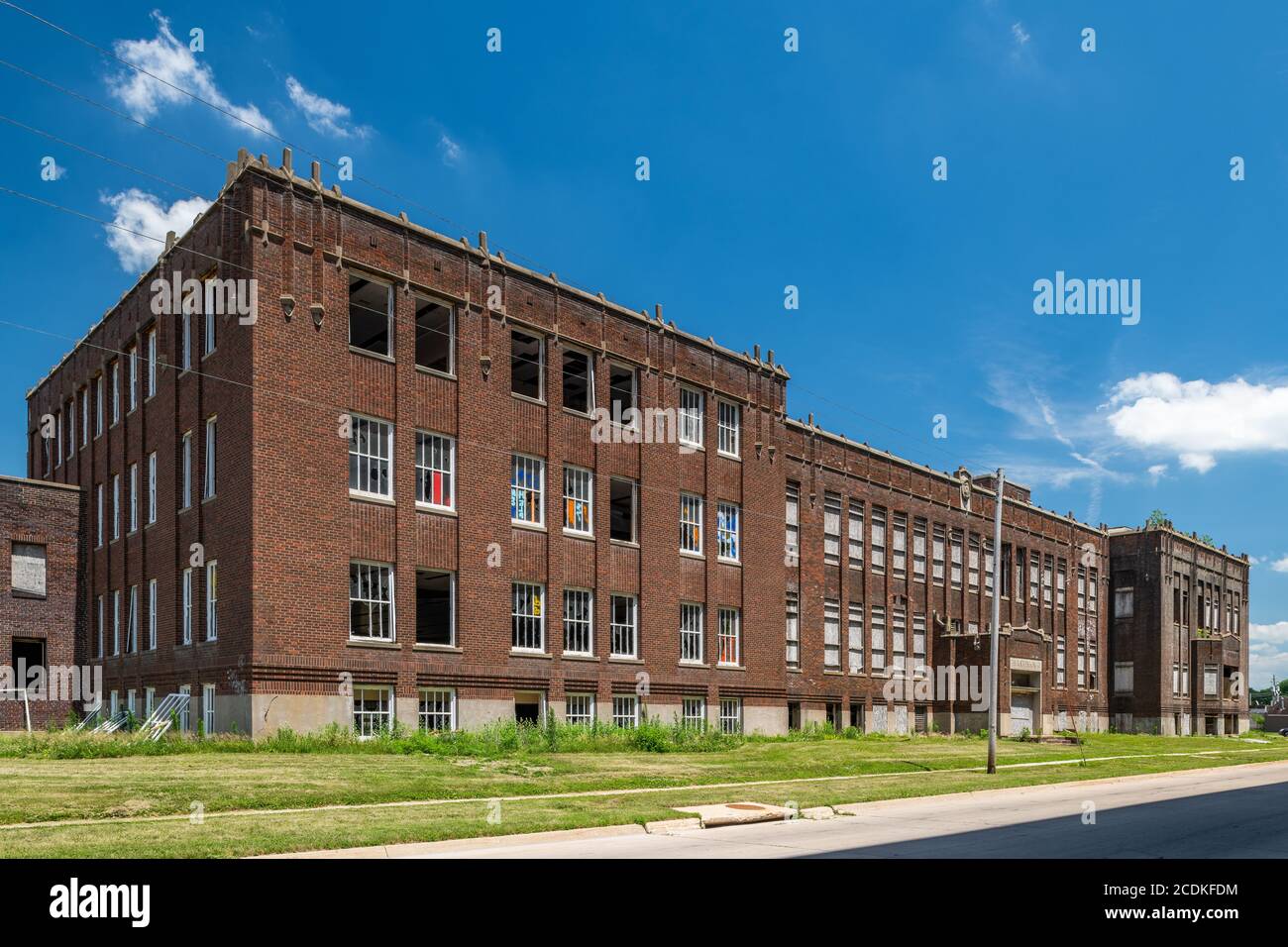 Rath Packing Company, abandoned industrial building Stock Photo Alamy