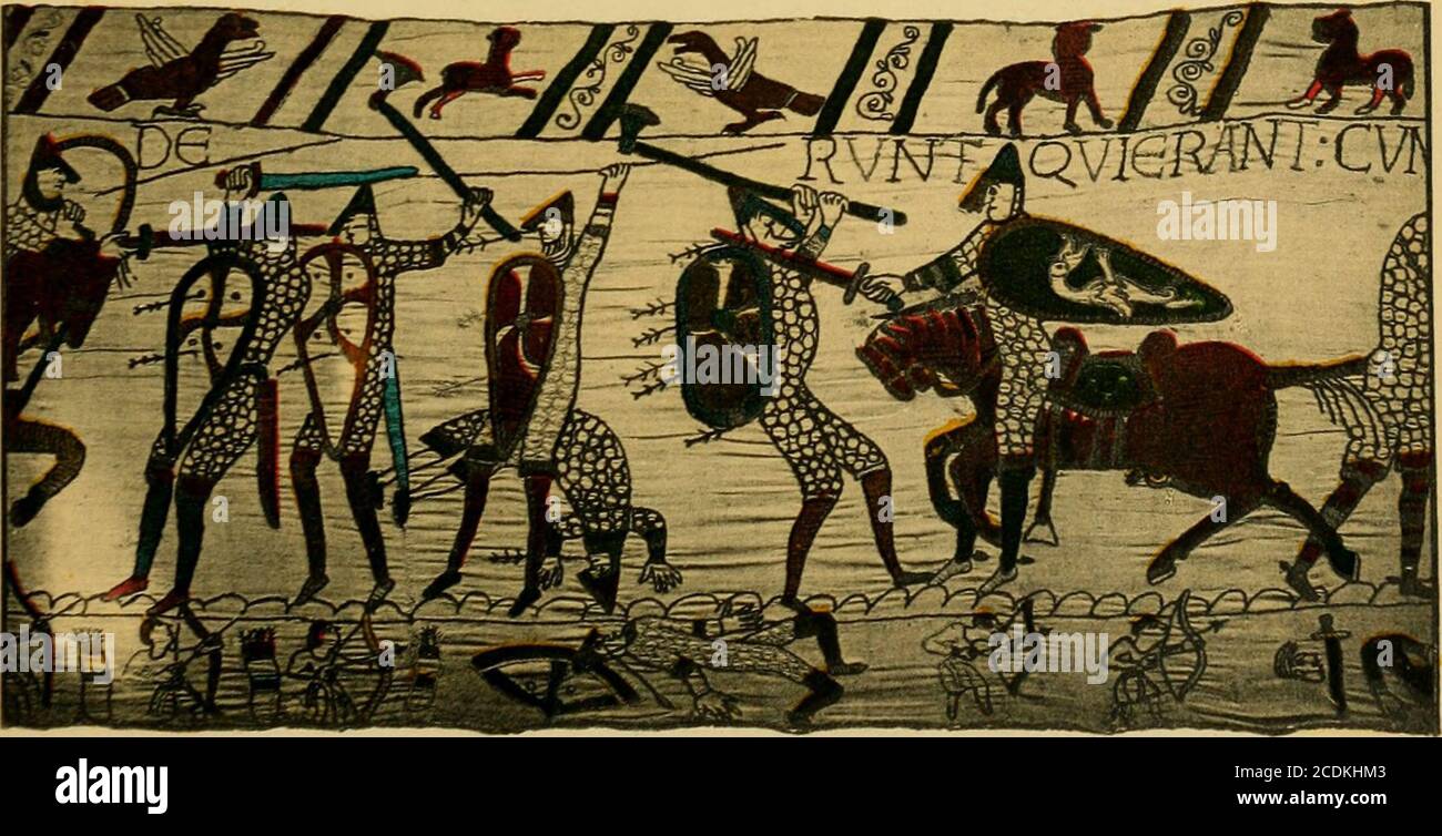 . The book of the Bayeux tapestry : . s part of the Tapestry follow ...