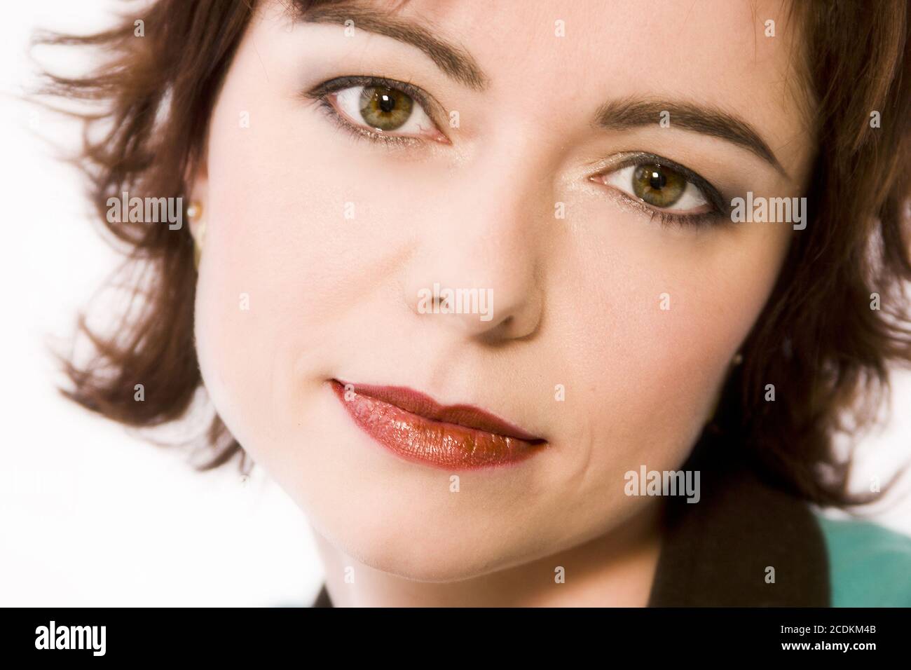 beautiful middle aged woman Stock Photo