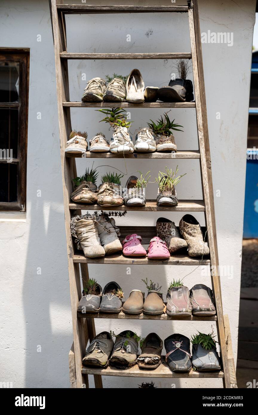 The Woza Moya art gallery and craft center. The economic empowerment