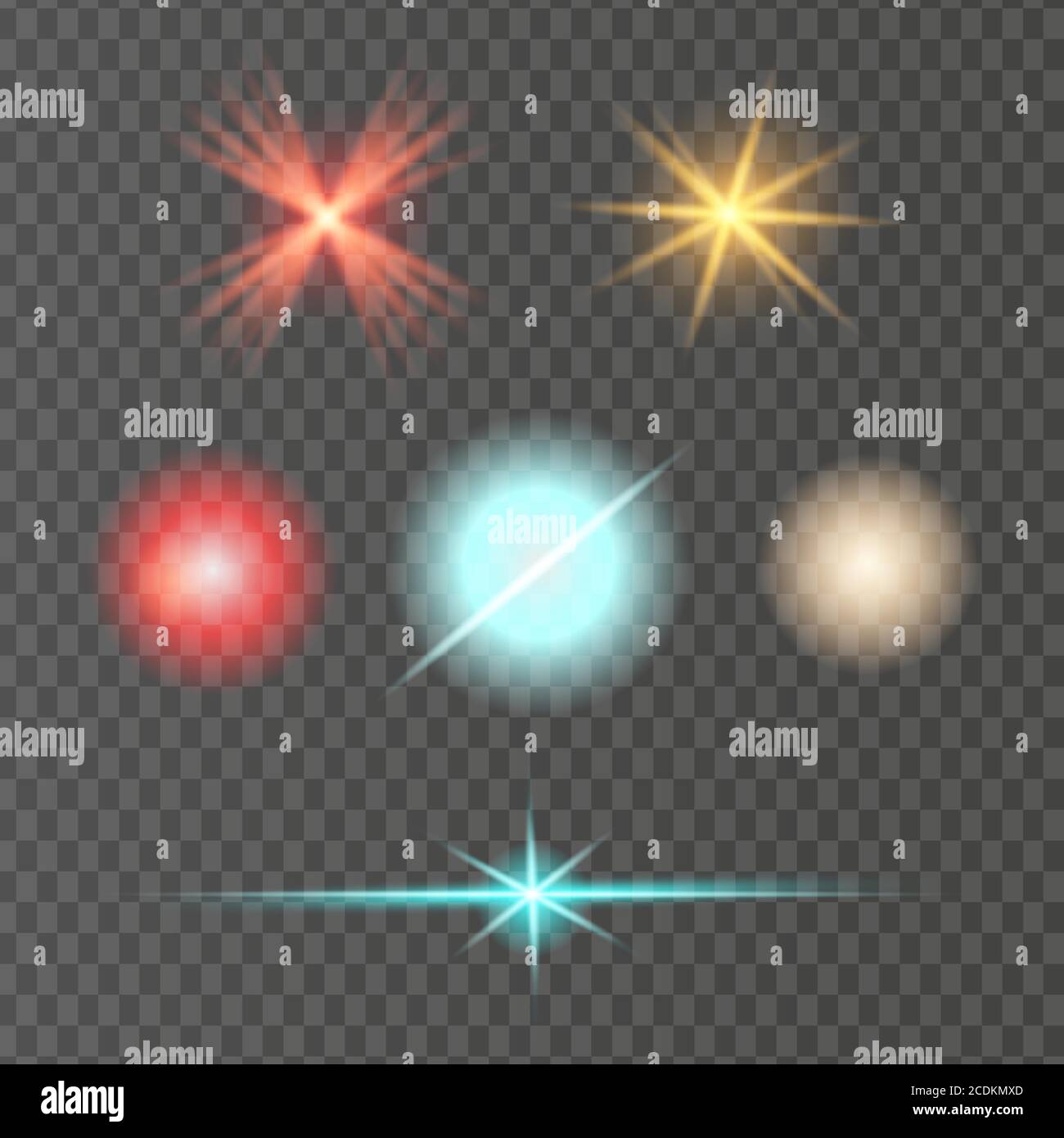 Colorful realistic special effects. The explosions and glowing